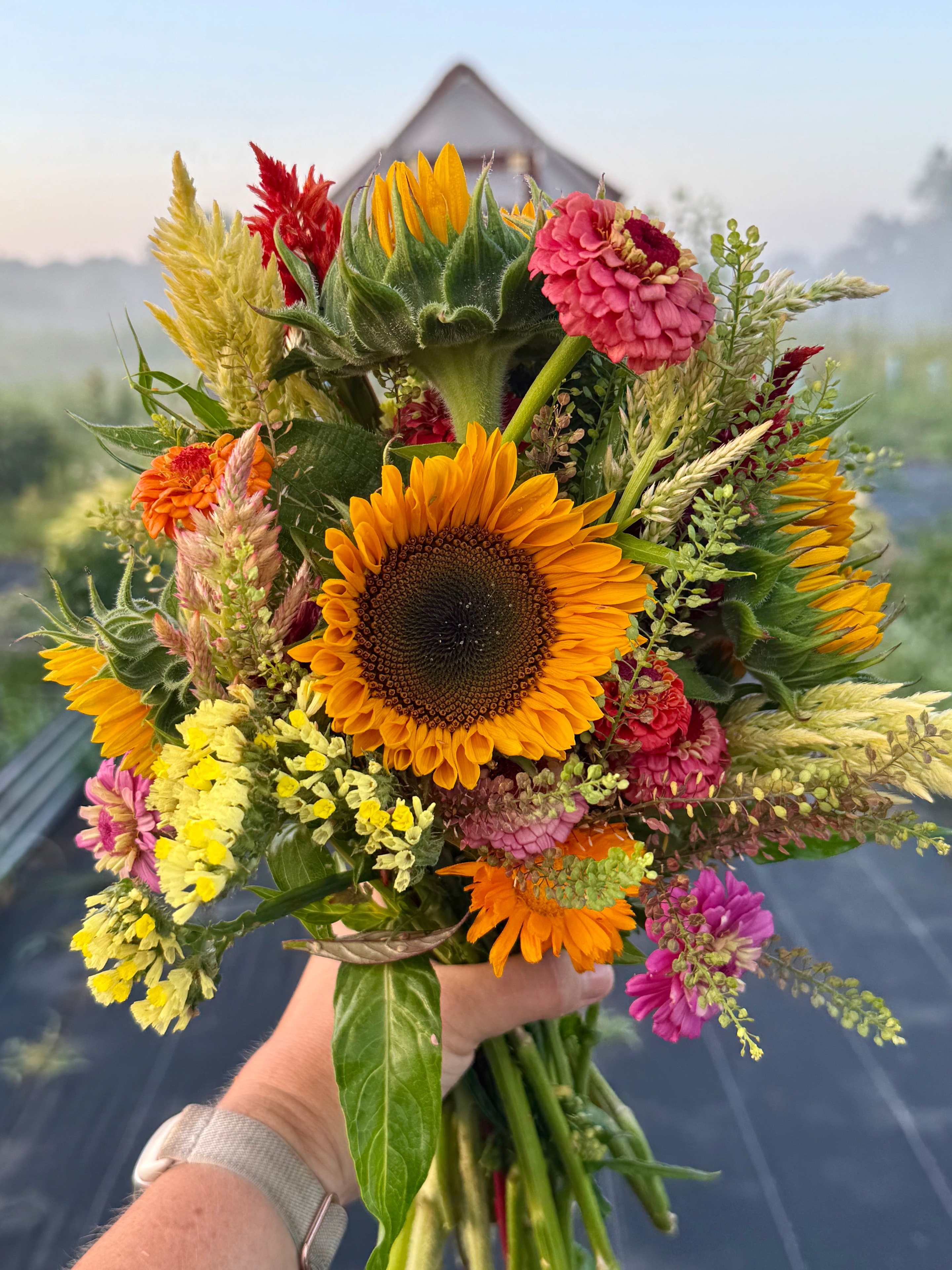 Floral arrangement by Clever Girl Flowers